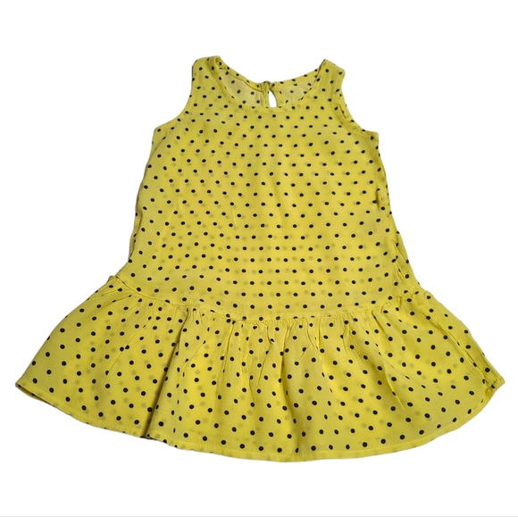 Toddler Girls Pink/White Floral Dress With Matching Bag & Polka-dot Yellow Dress - Picture 9 of 14